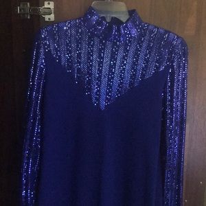NWOT ST. John vintage royal blue cocktail dress